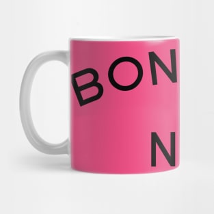 bonjour nyc Mug